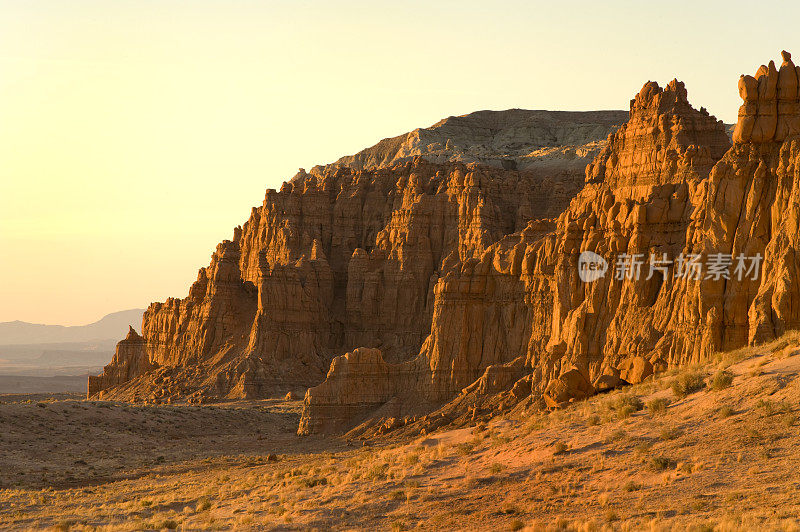 hoodoo, Goblin Valley州立公园，犹他州。